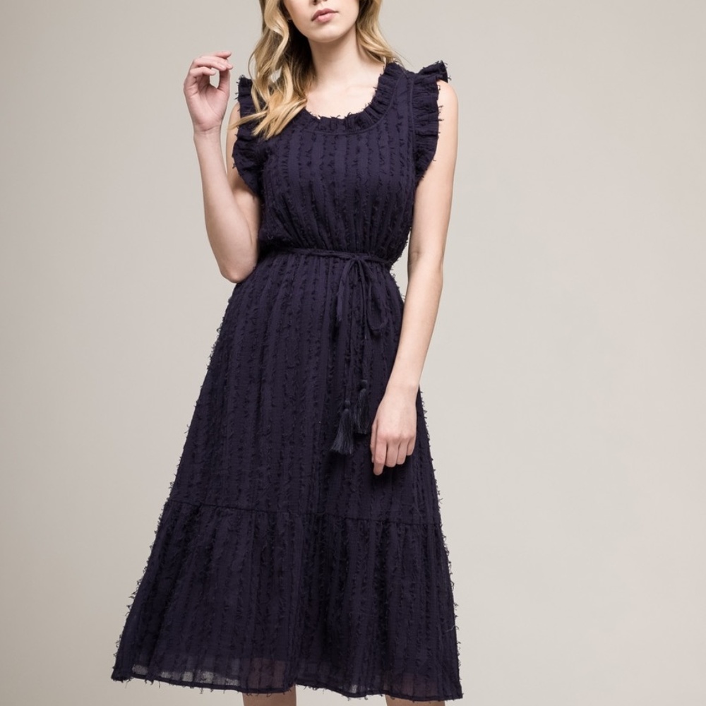 Sleeveless Ruffle Dress